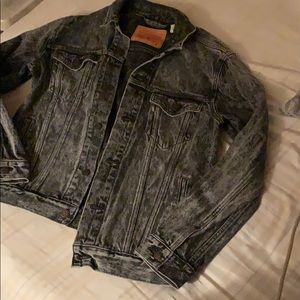 black denim jean jacket